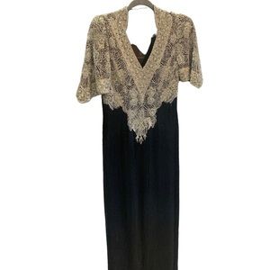 Vintage sequins evening gown